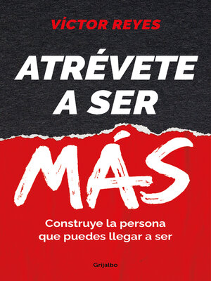 cover image of Atrévete a ser más